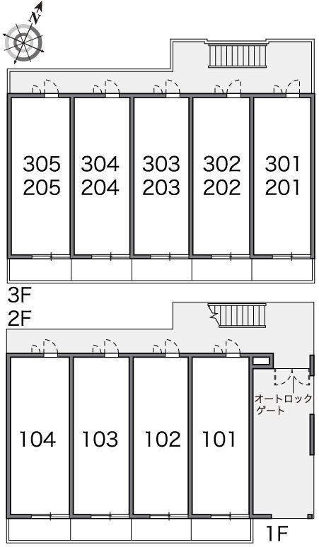 ハネダ【告知事項部屋有】物件名非掲載 配置図