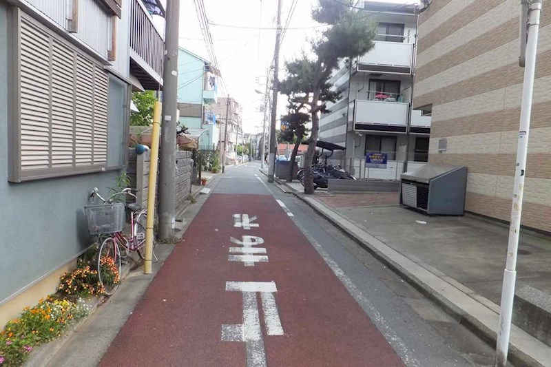 堤方 物件前面道路