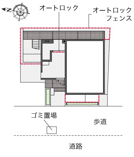 Saletta 大森山王 配置図