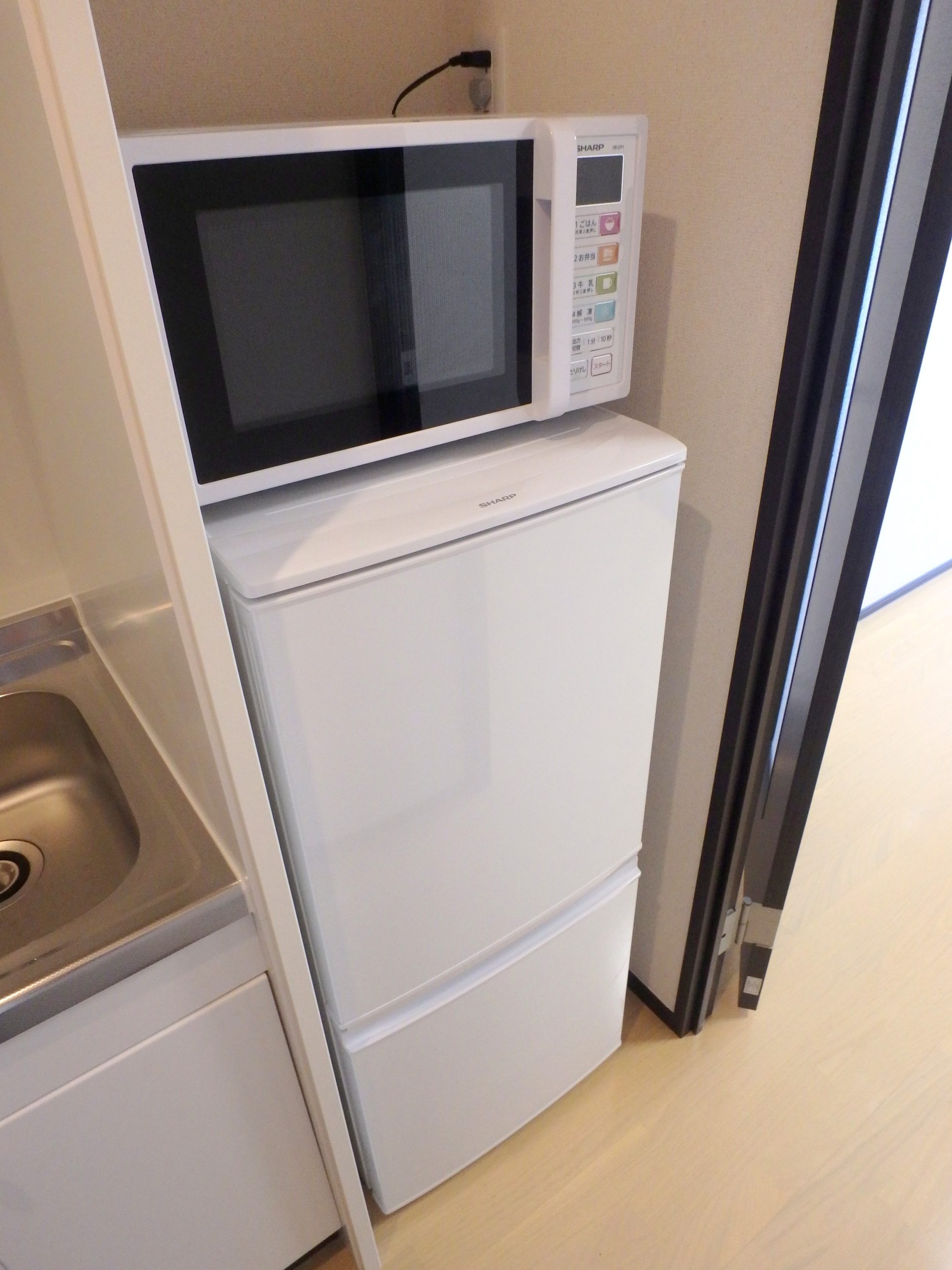 南品川ハイツⅢ【告知事項部屋あり　204】 電子レンジ・冷蔵庫設置済み