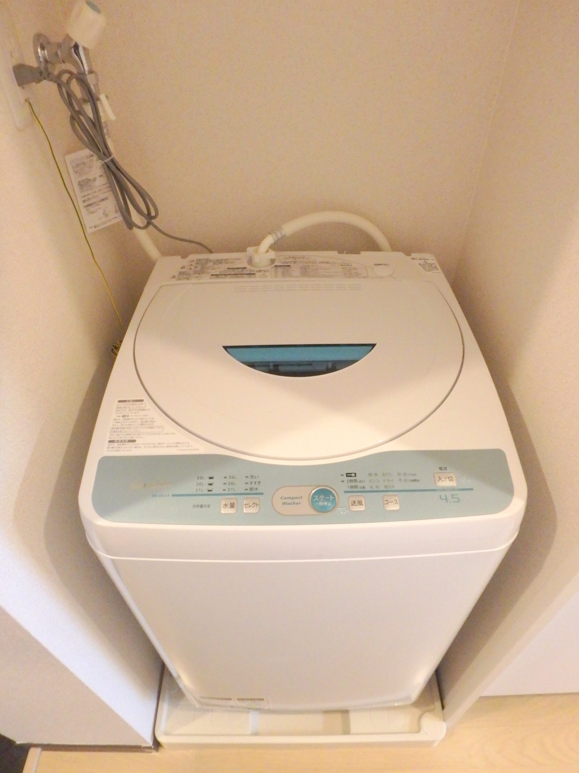 南品川ハイツⅢ【告知事項部屋あり　204】 洗濯機設置済み