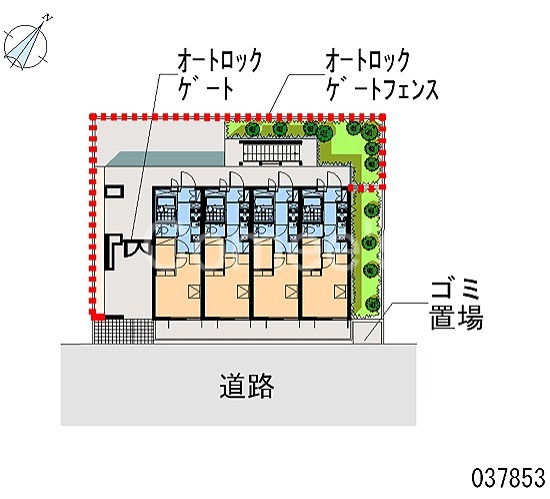 マルコフォー 配置図