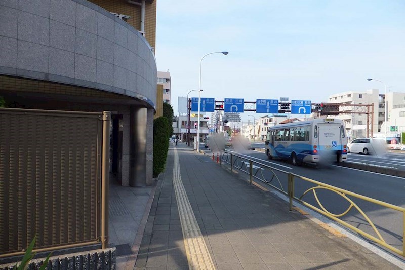 仲宿 物件前面道路