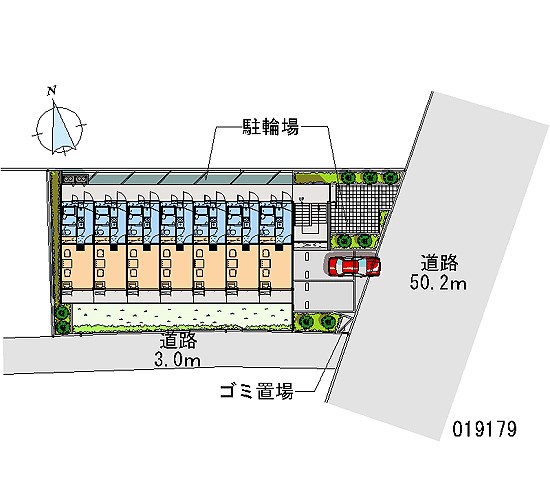 仲宿 配置図