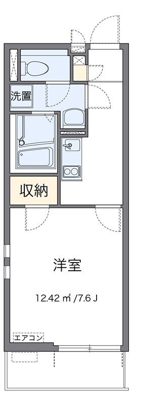 グラシアス　ワン 間取り