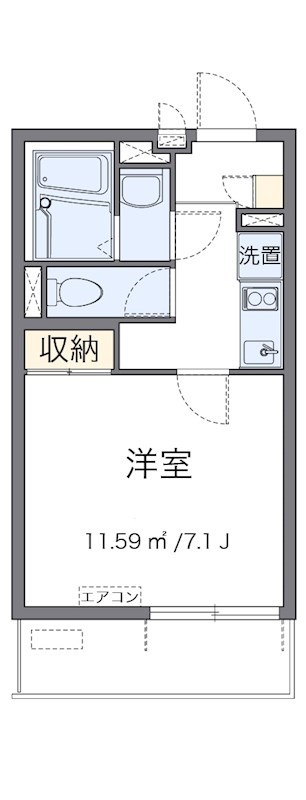 ル　メルシェ 間取り