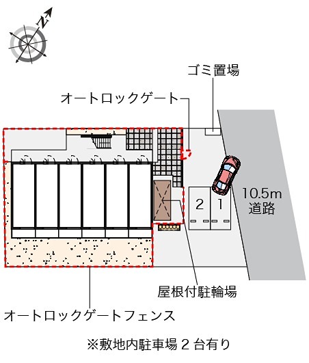 ファーストコートユウ 配置図