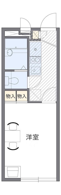 フェリース上野【告知事項部屋あり　201】 間取り