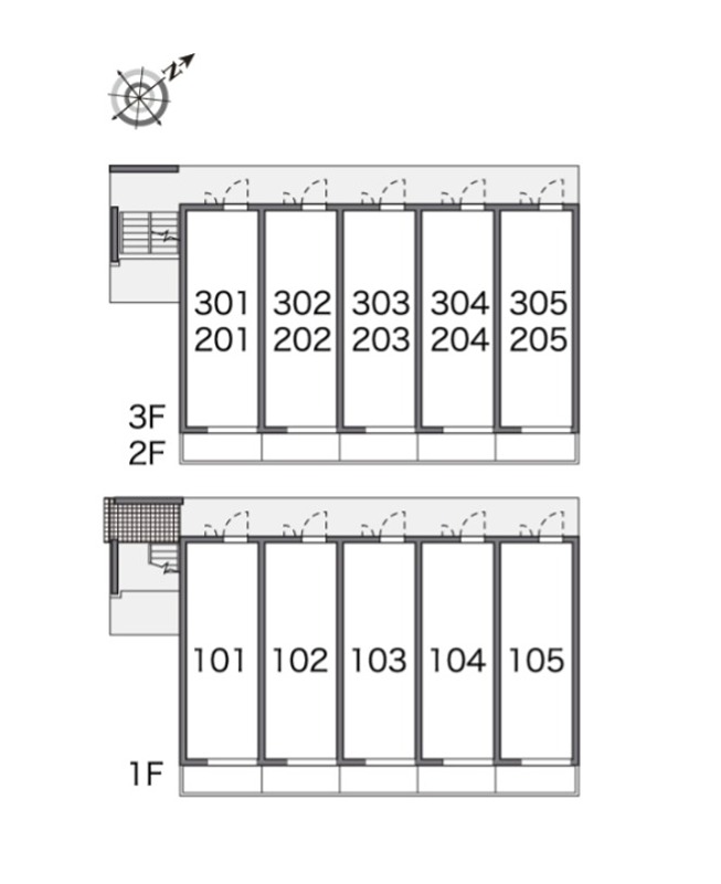 サウス　ストリート 配置図