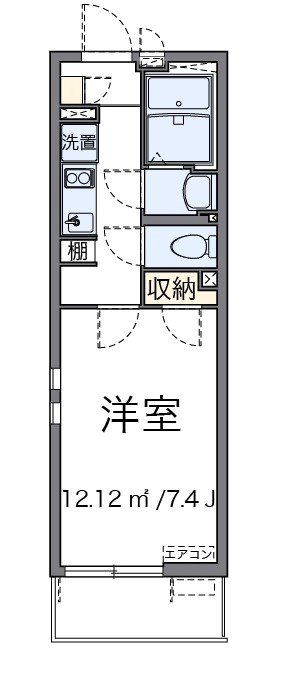 クーラ　ルガル  間取り