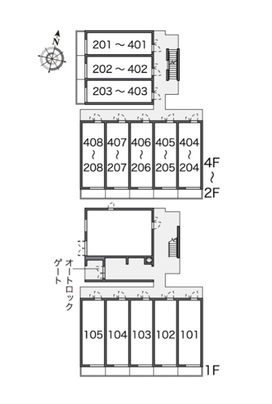 クオラ 配置図