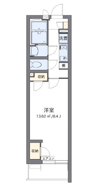 レジデンス追分 間取り