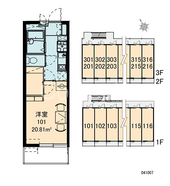 エルムトゥプ 配置図