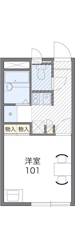 ＬＵＭＩＥＲＥ 【告知事項部屋有】物件名非掲載 間取り