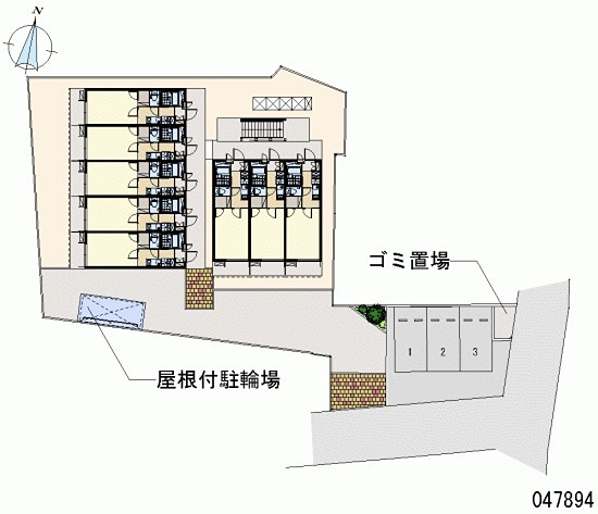 桜 配置図