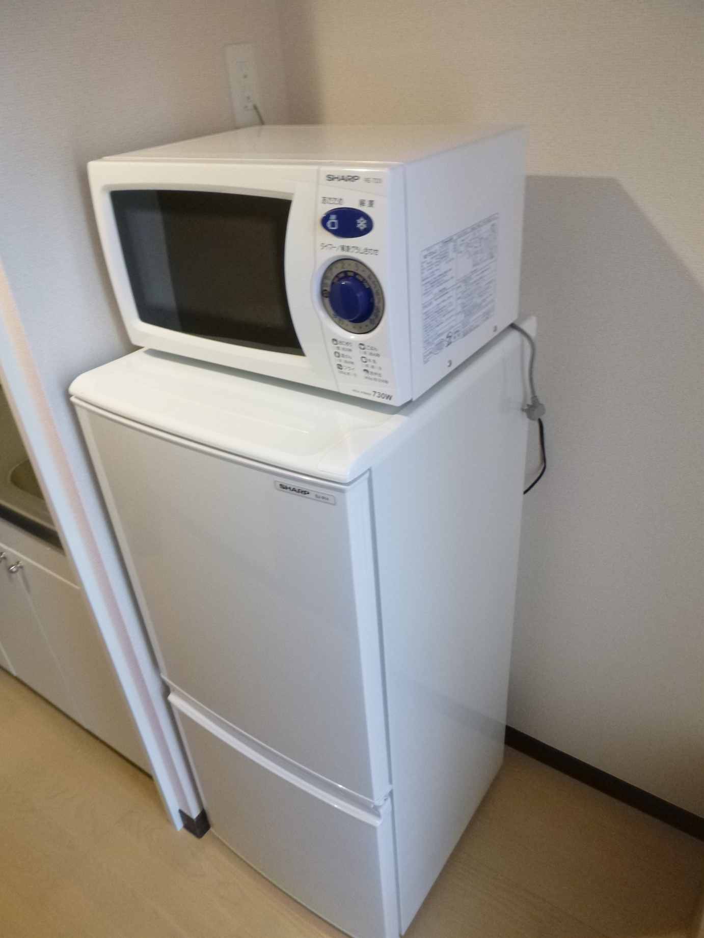 ヴァンフルール 電子レンジ・冷蔵庫