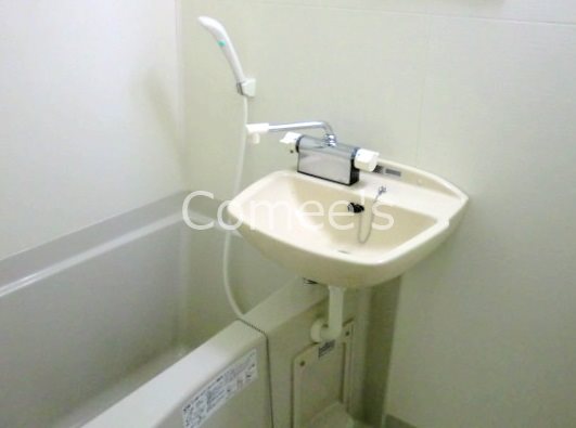 エスポワールグラン 洗面台はバスルームに設置されています