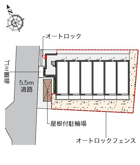 光沙 配置図