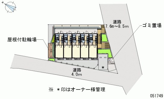 タートルクレインⅡ 配置図
