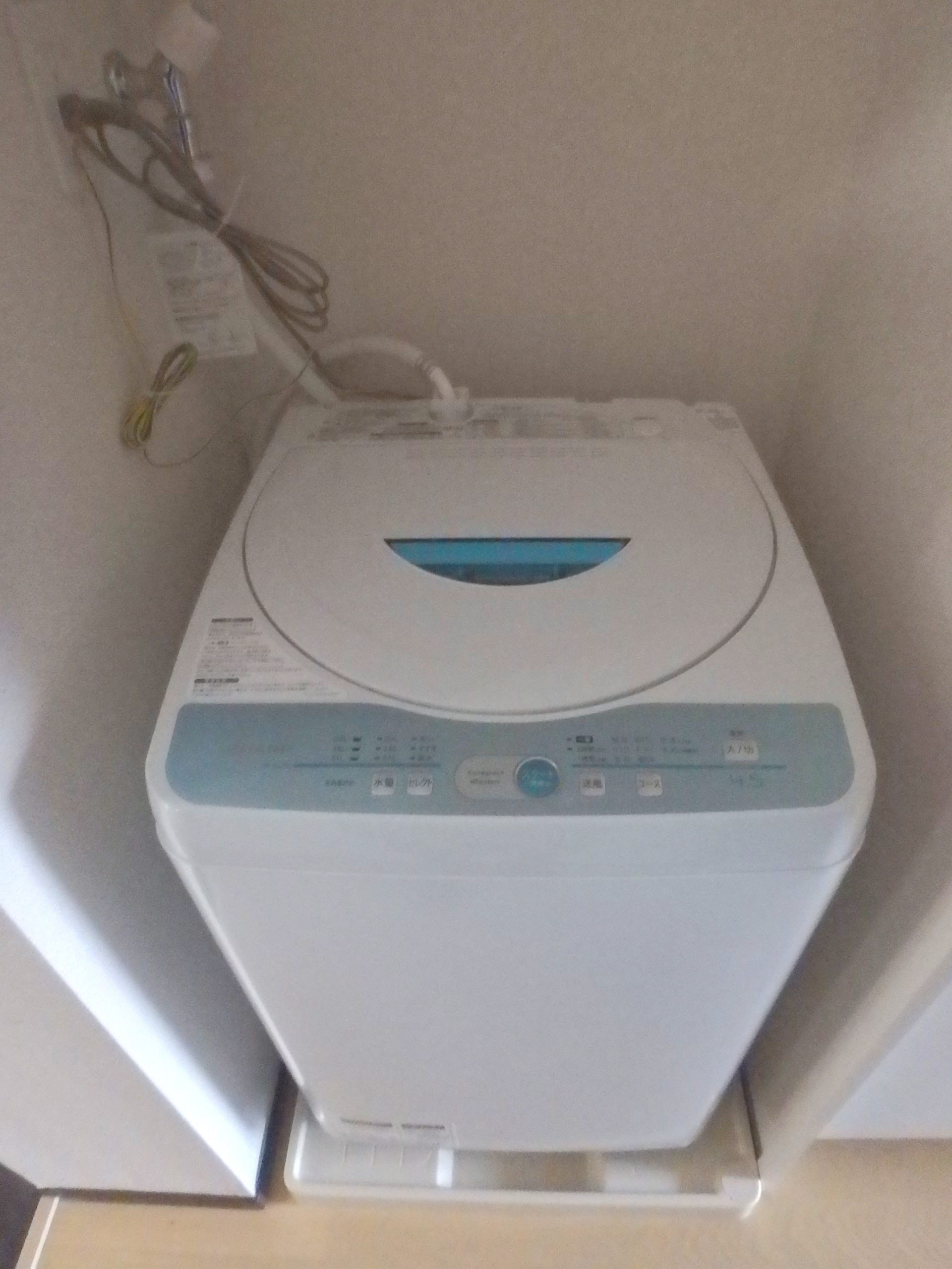 ケービック 洗濯機設置済み