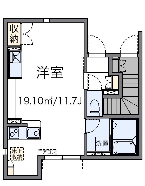 ＹｕｋａｒｉⅢ 間取り