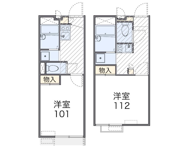 フォレスト  間取り