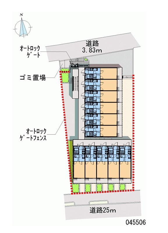 ゼルコヴァ 配置図