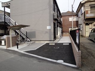 上新井レジデンス ベランダ