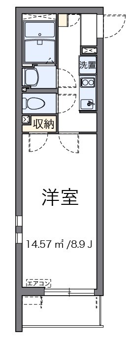 ハイツサングリーンⅡ 間取り