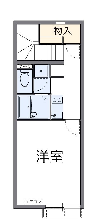 タートルクレインⅠ 間取り