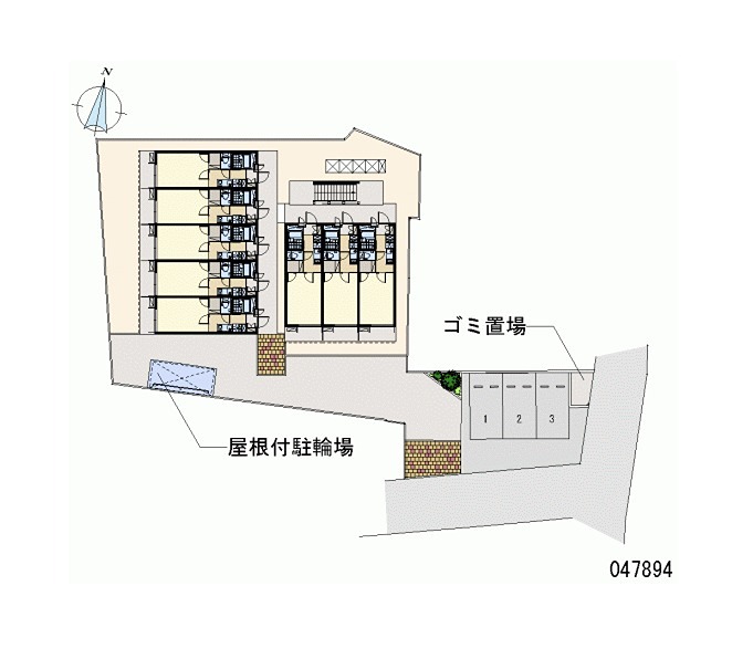 桜 配置図