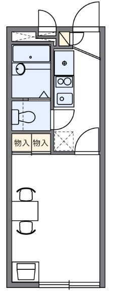シリウス【告知事項部屋あり　105】 間取り