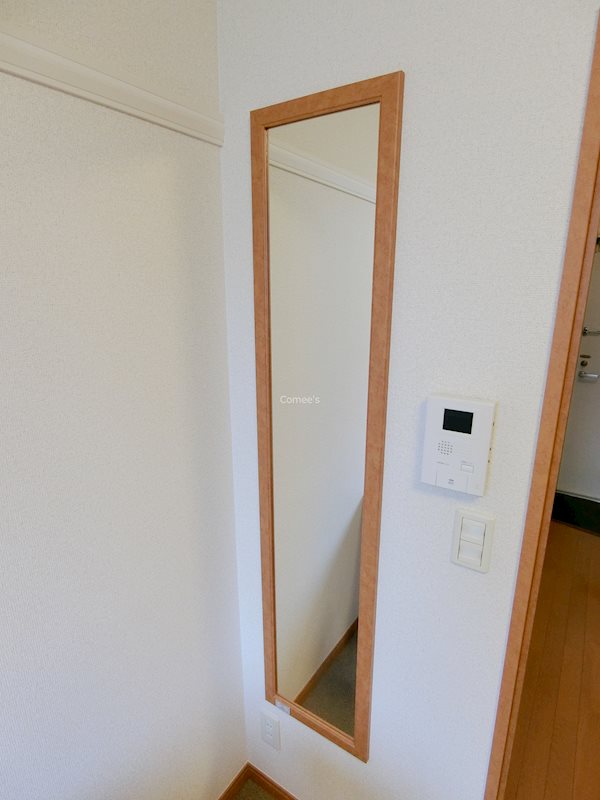 α 姿見が設置済み