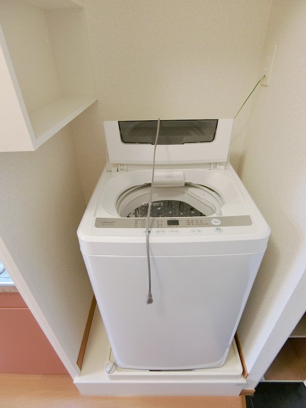 α 洗濯機設置済み