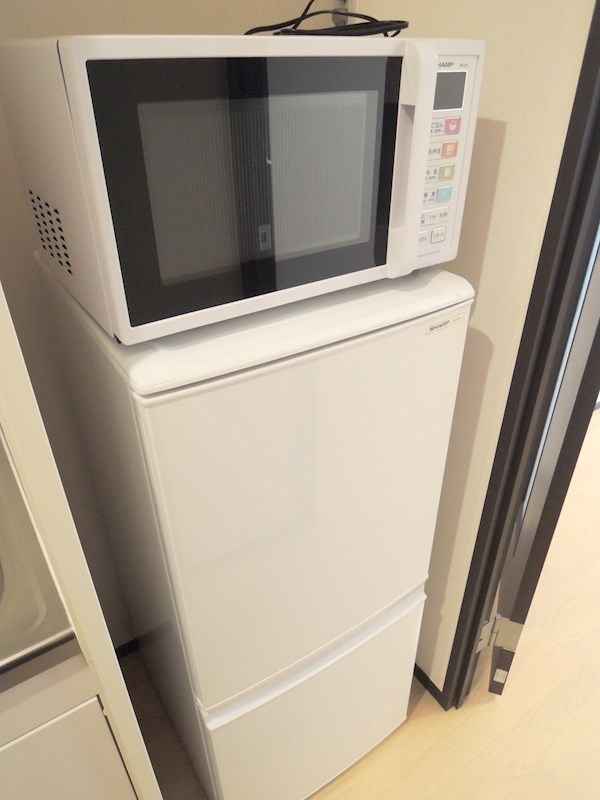 グラシアス　ワン 電子レンジ・冷蔵庫設置済み