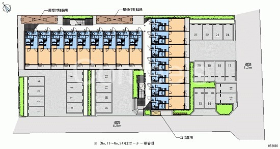 ブラザーズハイツ 配置図