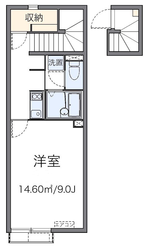 新座エイト【告知事項部屋あり201】 間取り
