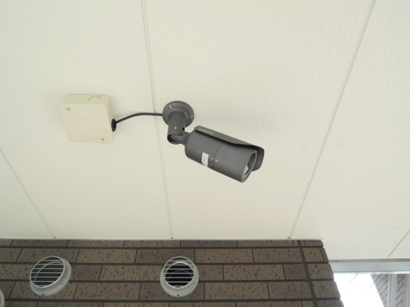 フラットメイト桜 防犯カメラが設置されています
