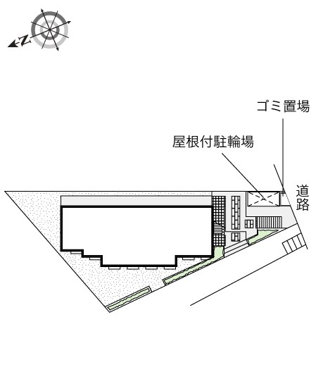 レオパレス南馬込ＥＴ 配置図