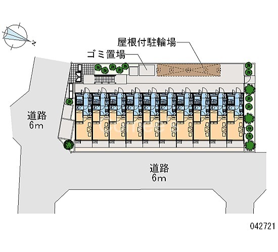 南部 配置図