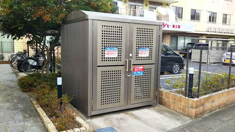 サンタ ゴミステーション