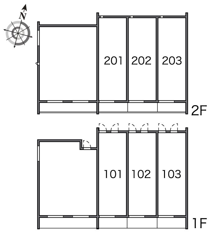 白樺Ⅴ 配置図
