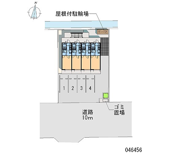 アムール大宮Ⅱ 配置図