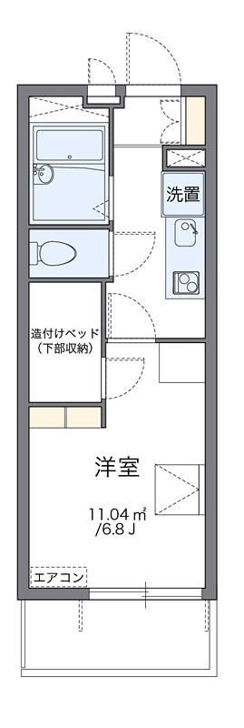 エクセルハイムⅡ  間取り