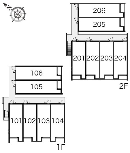 ハピネス 配置図