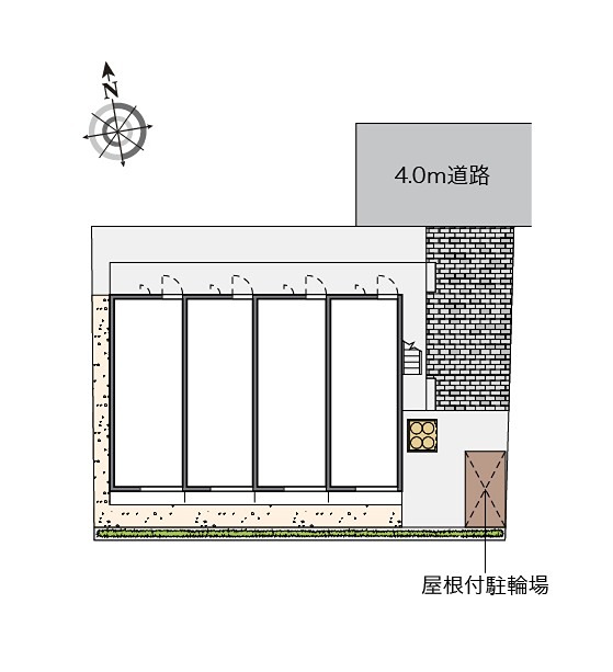 テラスつばさ 配置図