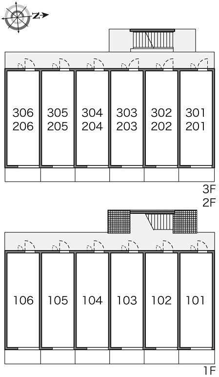 カリス  配置図
