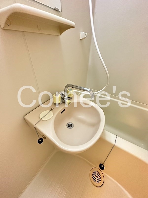 ソフィア 洗面台はバスルームに設置されています