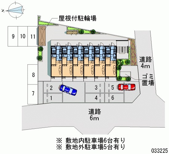 フォレ　流山 配置図