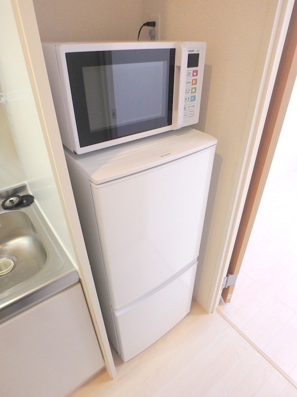 brave 電子レンジ・冷蔵庫設置済み